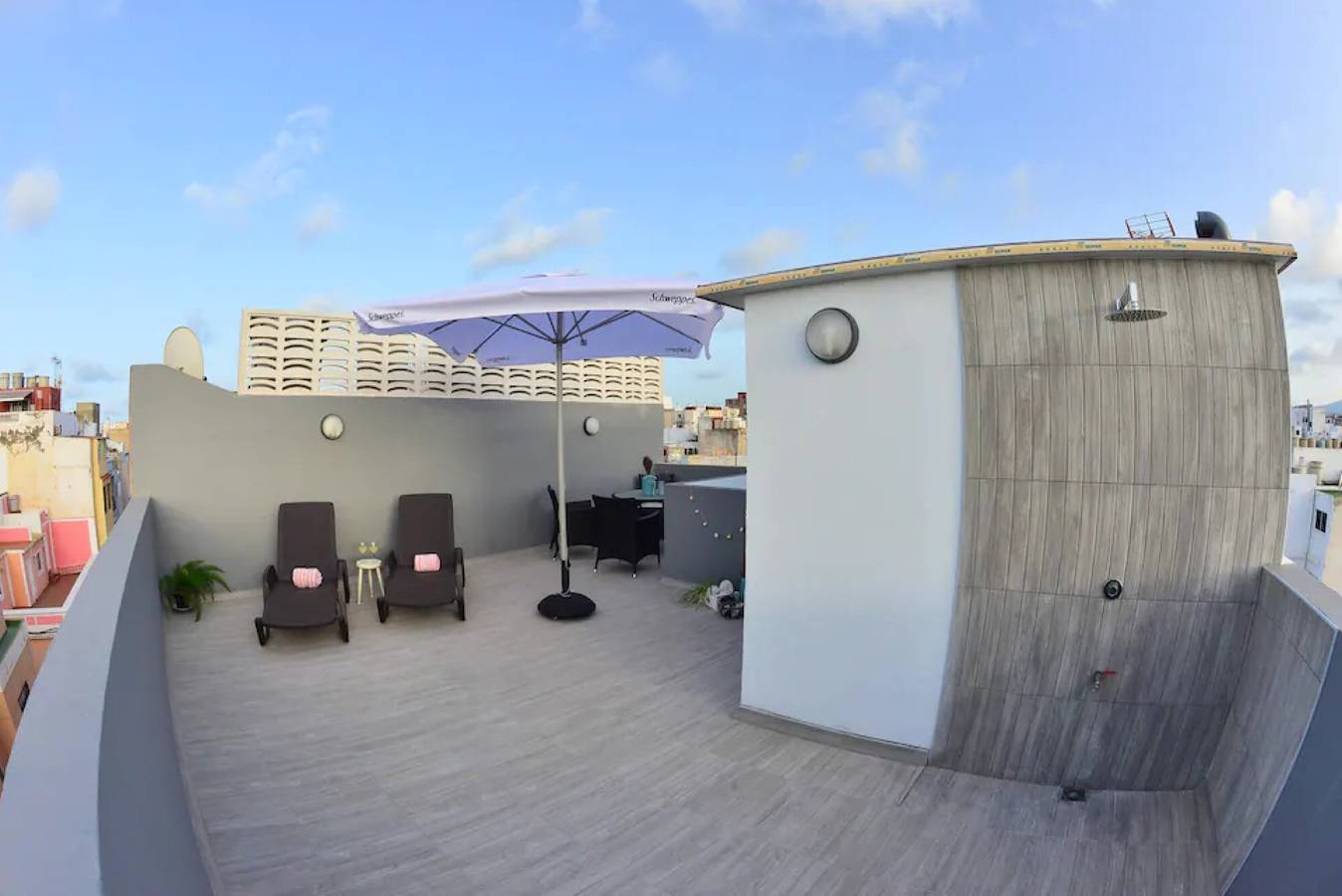 Apartamento inteiro, Marina de férias com vista para a montanha, terraço e Wi-Fi in La Isleta, Las Palmas (Espanha)
