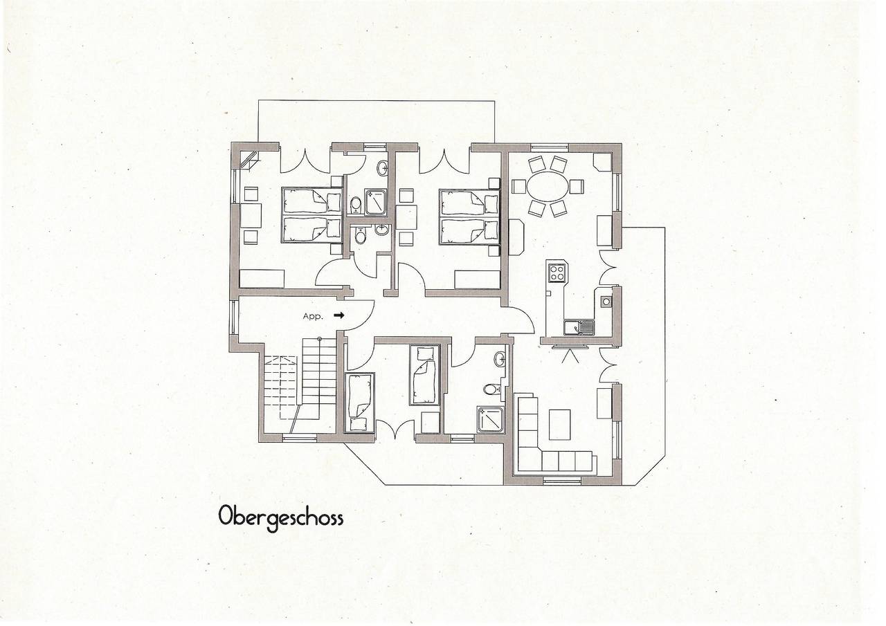 Apartamento vacacional entero, Ferienwohnung 2 in Oberjoch, Bad Hindelang