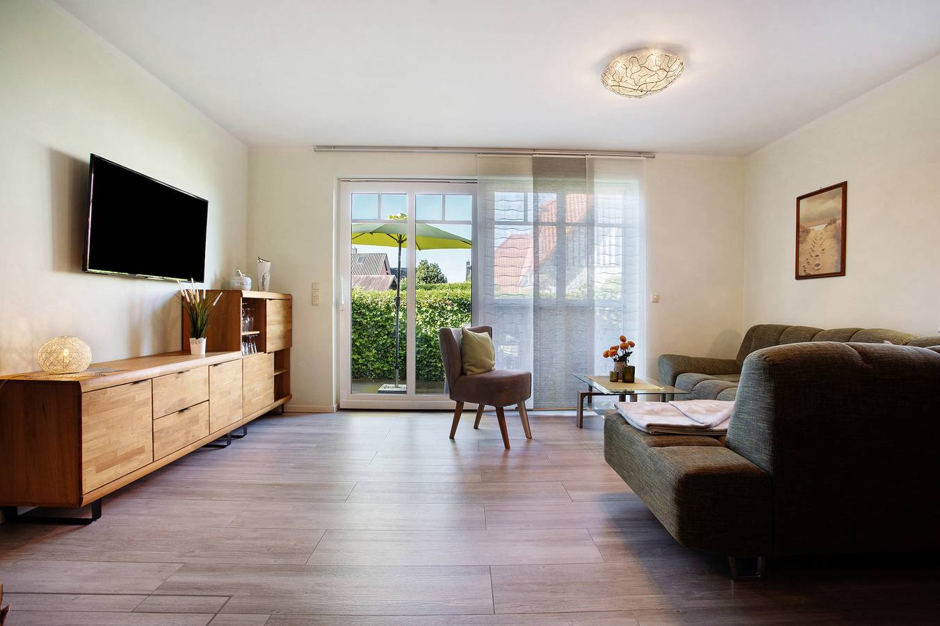 Ferienhaus 'Haus Segelboot Hirtenweg 3c' mit privater Terrasse, privatem Garten und Wlan in Zingst, Fischland - Darß - Zingst