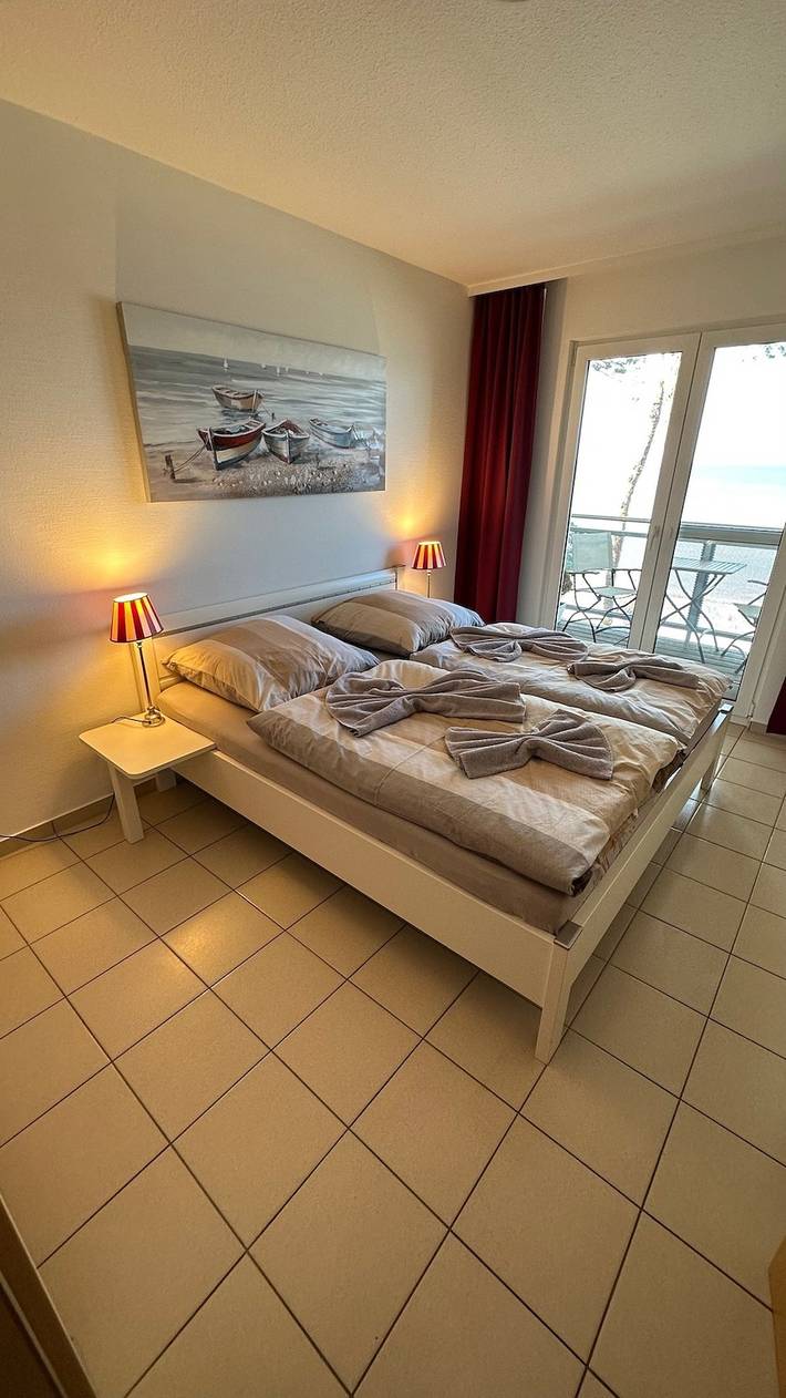 Ferienwohnung für 2 Personen, mit Balkon und Ausblick am Greifswalder Bodden - 4