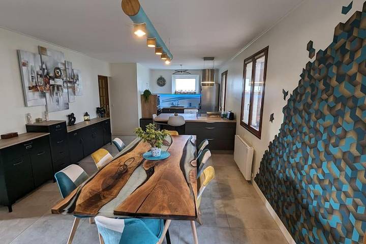 Location de vacances pour 8 personnes, avec jardin et piscine à Cormeilles-en-Parisis - 2