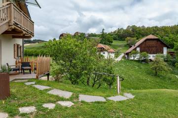 Gîte pour 3 personnes, avec jardin dans Dolomites