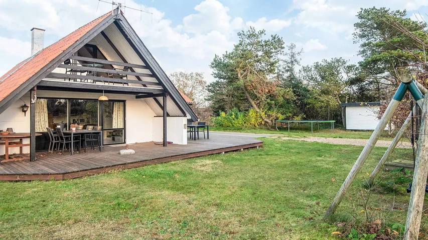 Ferienhaus für 7 Personen, mit Whirlpool und Terrasse, mit Haustier