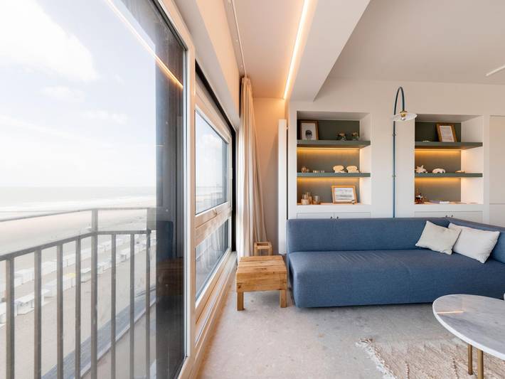 Appartement entier, Appartement lumineux vue mer luxe in Blankenberge, Côte belge