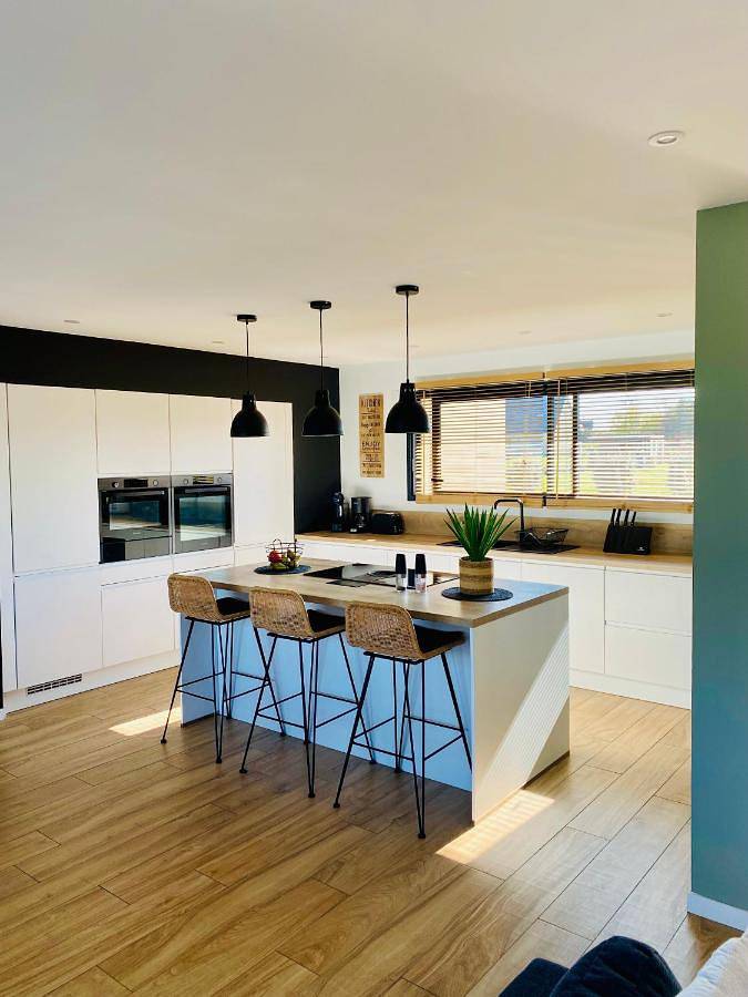 Location de vacances pour 8 personnes, avec terrasse ainsi que vue et piscine à Saint-Gervais-en-Belin - 2