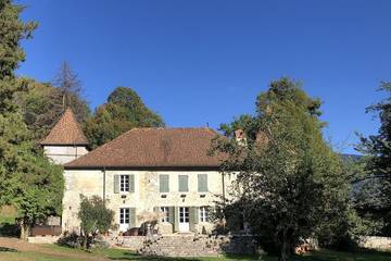 Château pour 15 personnes, avec jacuzzi dans l' Ain