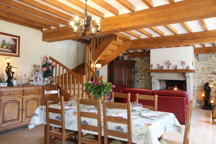 Gîte pour 5 personnes, avec terrasse et jardin, animaux acceptés à Grosville - 2