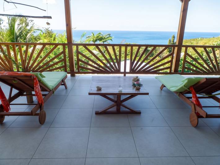 Villa panoramique à Pointe-Noire avec vue sur mer et piscine in Pointe-Noire, Guadeloupe