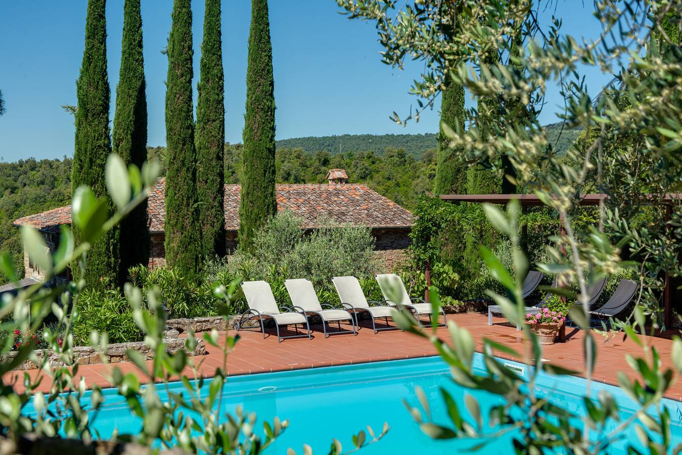 Tuscany Villa with Breathtaking View at Dotholiday in Civitella in Val di Chiana, Chianti