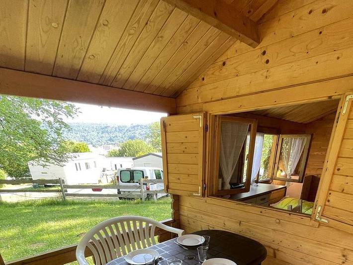 Camping Le Chanet - Chalet 3 personen - 1 Raum 15 m² - ohne Sanitäranlagen in Ornans, Französischer Jura