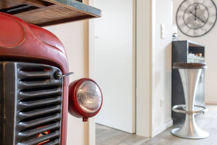 Ferienwohnung für 2 Personen, mit Balkon und Ausblick sowie Sauna, mit Haustier in Butjadingen