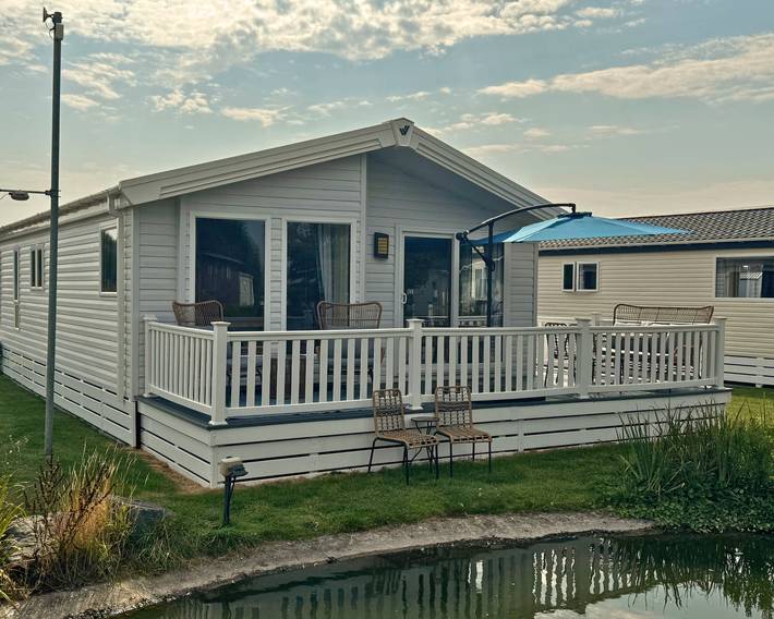 Lodge für 6 Personen, mit Balkon und Seeblick, mit Haustier in England - 3