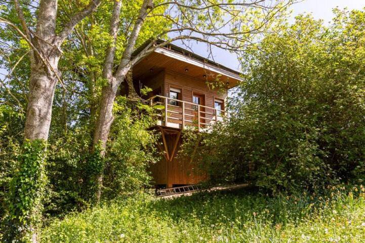 Maison de vacances pour 2 personnes, avec Balcon et Terrasse ainsi que Jardin et Vue