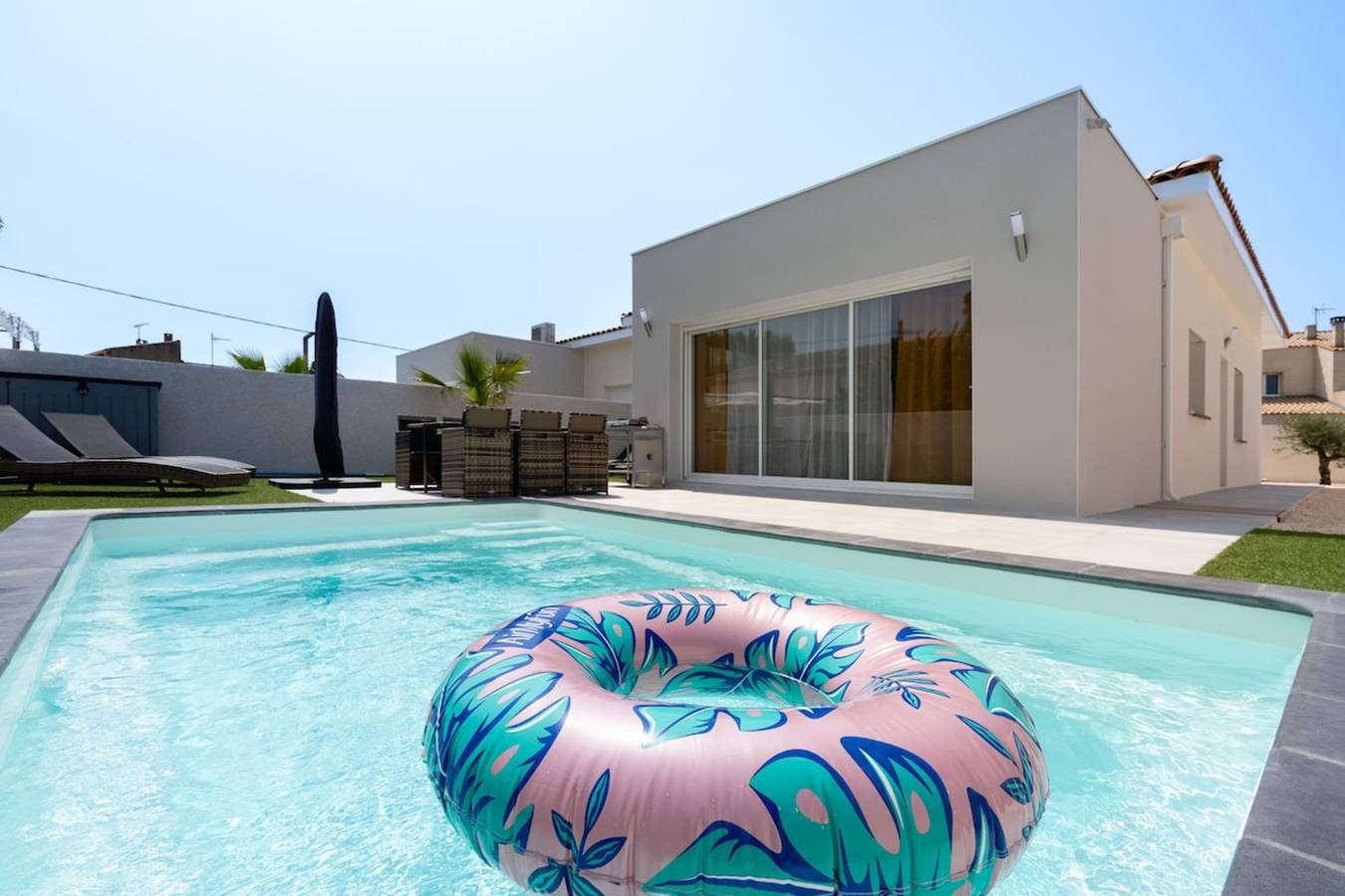 Villa Juxta Maré, Ranta 500 metrin päässä in Sérignan, Côte d'Améthyste