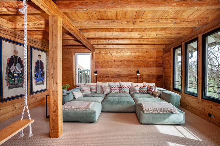 Ferienhaus für 10 Personen, mit Garten und Sauna im Allgäu