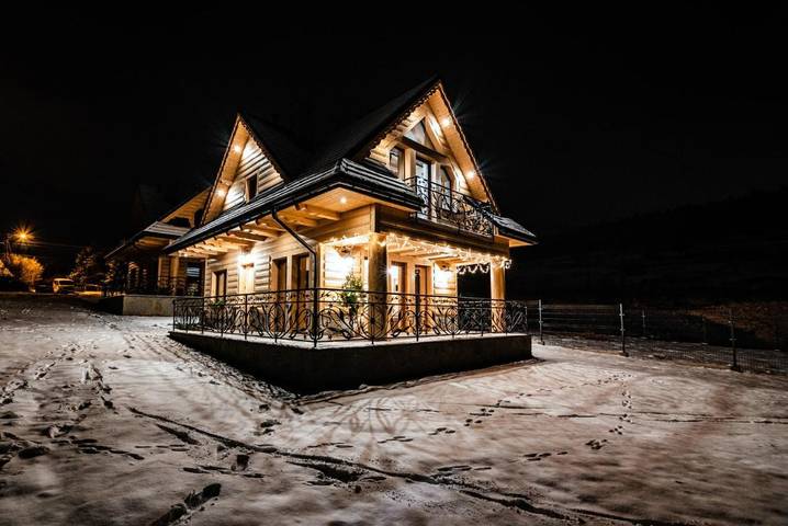 Domek letniskowy dla 8 osób, z widok i ogród, zwierzęta dozwolone w Jezioro Czorsztyńskie