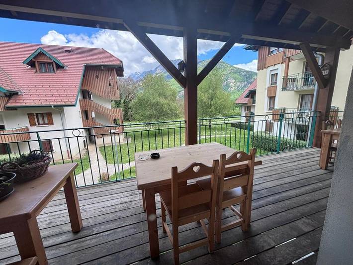 Gîte pour 4 personnes, avec piscine et vue ainsi que sauna et jardin à Giez - 4