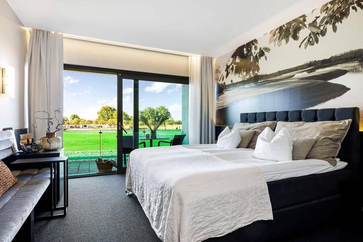 Hotel für 2 Personen, mit Balkon und Terrasse sowie Whirlpool und Garten in Halmstad - 4