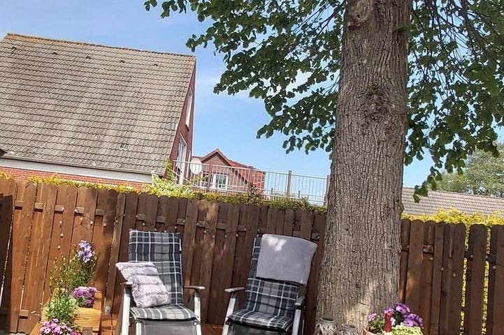 Ferienwohnung für 2 Personen, mit Terrasse und Garten