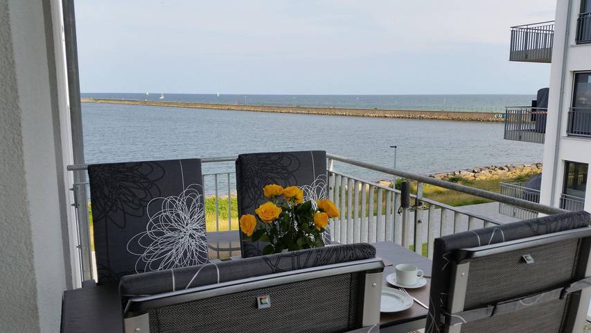 Ferienwohnung für 4 Personen, mit Balkon und Ausblick in Kappeln