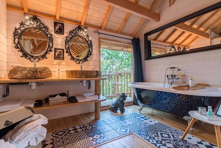 Gîte pour 2 personnes, avec Terrasse et Jacuzzi ainsi que Jardin et Piscine à Clairac (Lot-et-Garonne) - 4