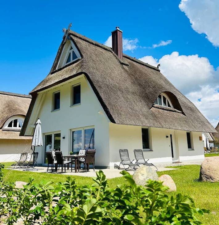Ferienhaus für 6 Personen, mit Garten und Sauna am Salzhaff
