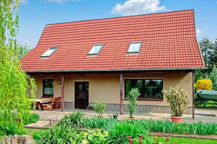 Ferienhaus für 6 Personen, mit Garten in Rechlin