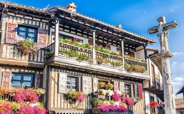 Casa rural para 2 personas, con Balcón además de Jardín y Piscina para niños en Molinillo