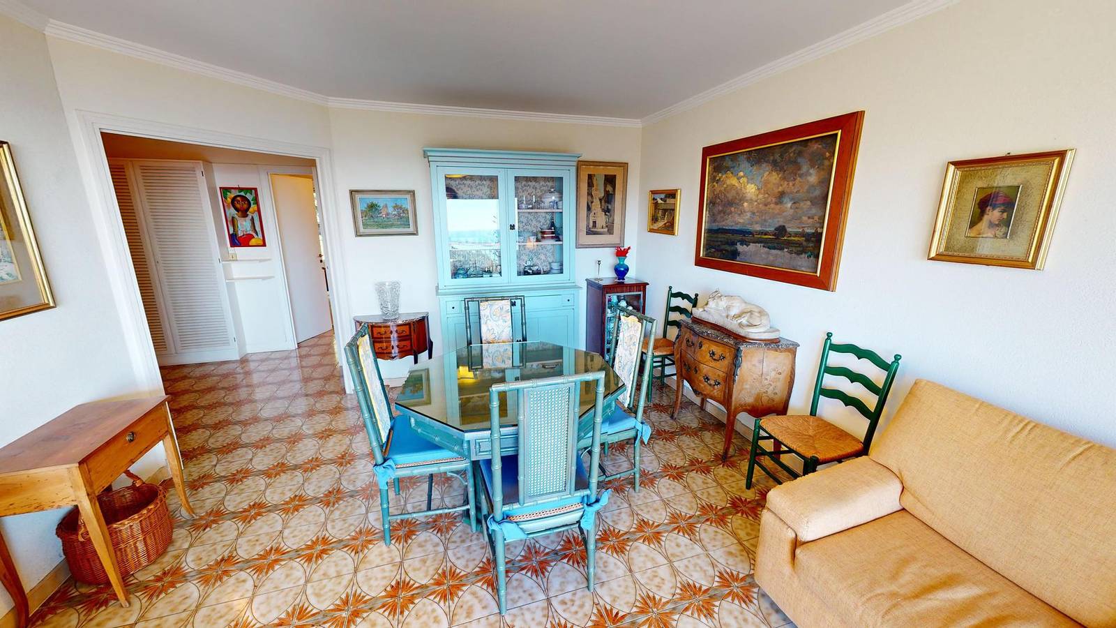 Hel lejlighed, Ferielejlighed for 4 personer med balkon/terrasse in Menton, Nice og omegn