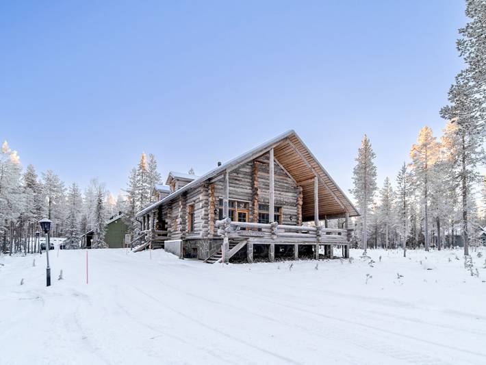 Ferienhaus für 13 Personen, mit Sauna in Ylläsjärvi