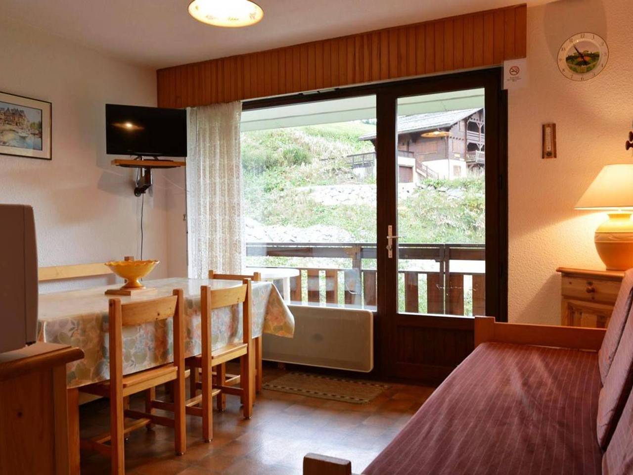 Apartamento entero, Apartamento acogedor al pie de pistas - 4 pers, parking in Col des Annes, Le Grand-Bornand