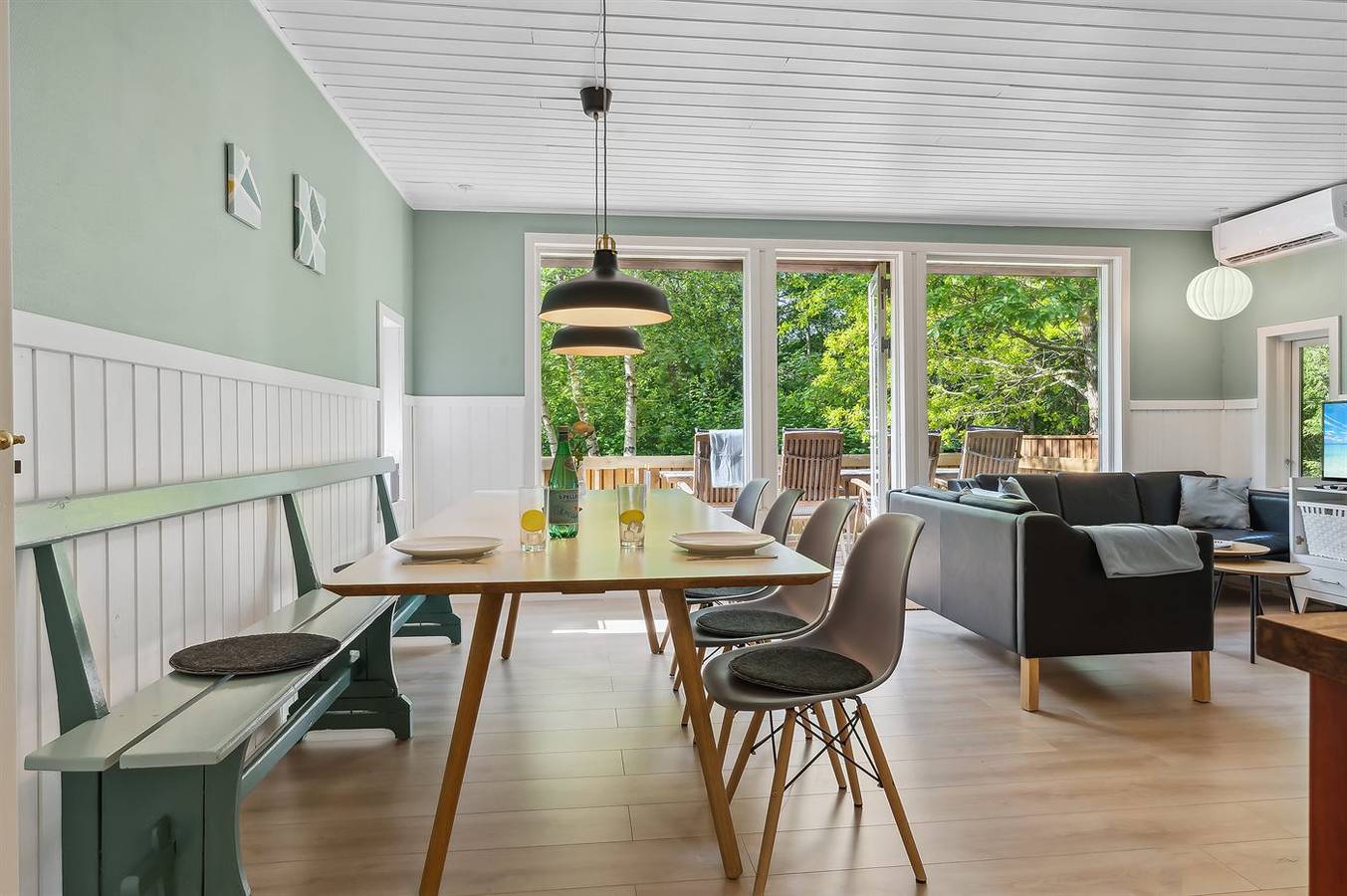 Home in Fårvang with outdoor swimming pool in Silkeborg Kommune