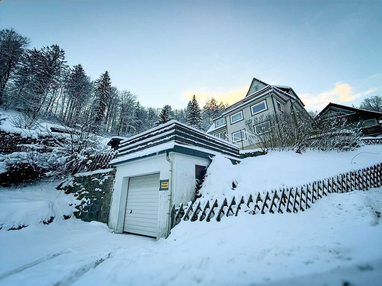 Ferienhaus Adelheid mit einmaligem Blick, privater Terrasse und Wlan in Bad Grund, Harzvorland