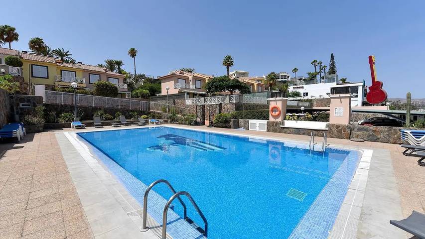 Ferienhaus mit Meerblick für 5 Personen, mit Pool und Garten in Playa del Inglés - 2