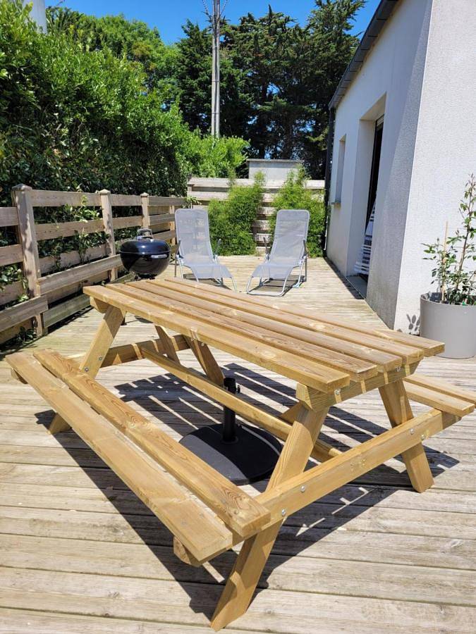 Location de vacances pour 5 personnes, avec jardin et terrasse dans Anse de Kernic - 3