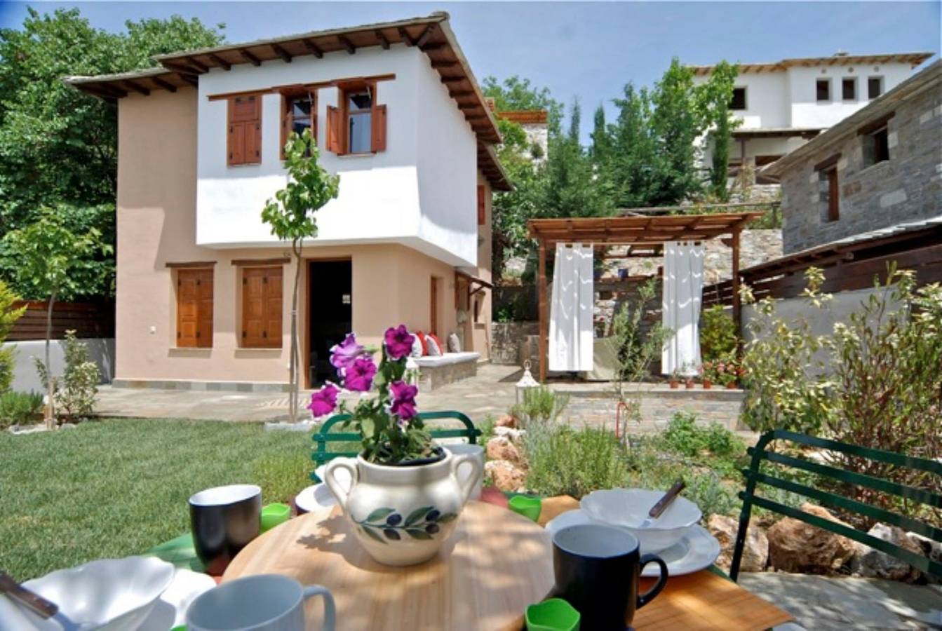 Villa für 4 Personen mit Meerblick in Agios Georgios Nileias, Pilion
