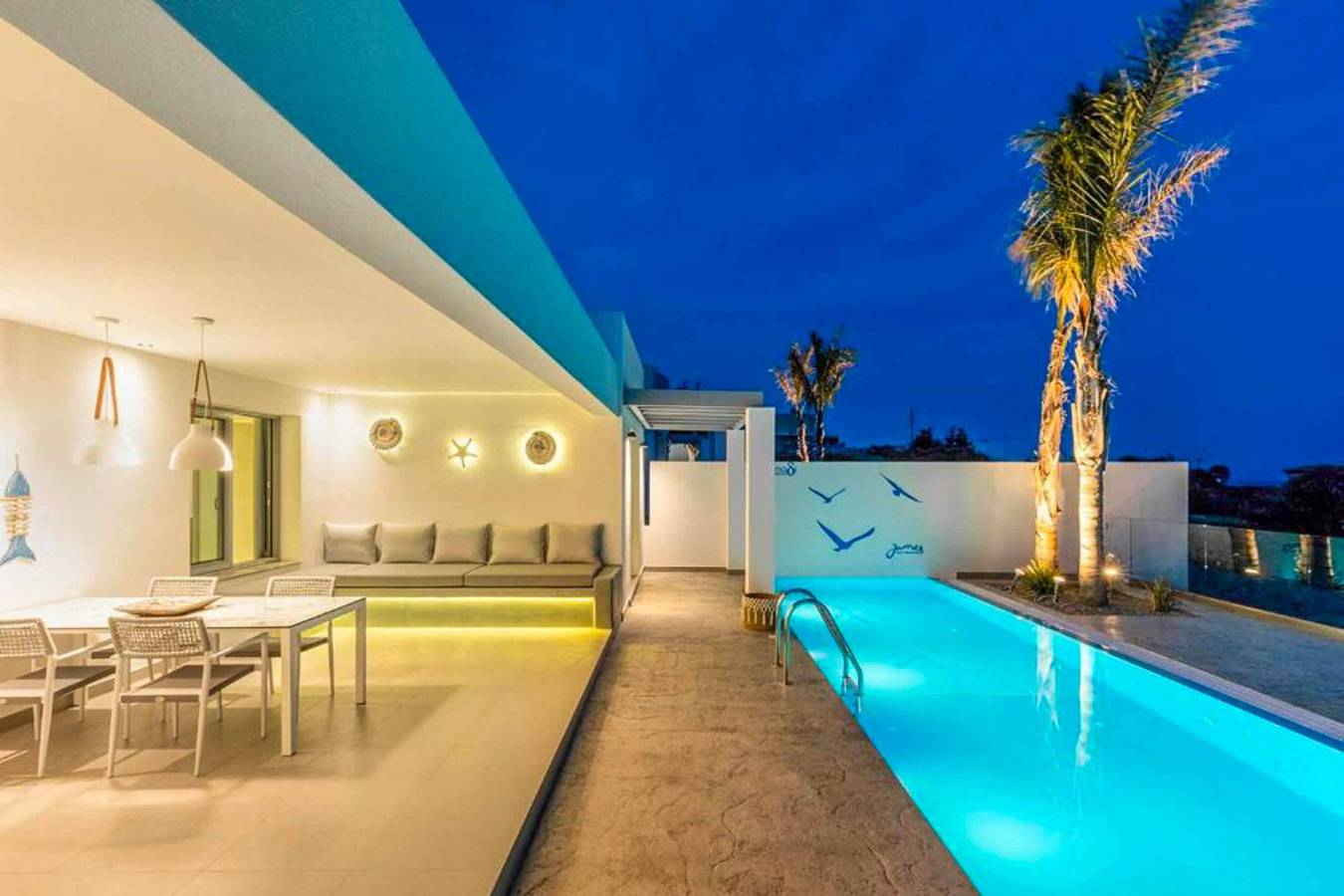 Villa für 6 Personen mit Terrasse in Gennadi, Rhodos