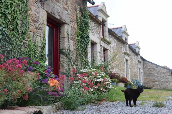 Chambre d’hôte pour 7 personnes, avec vue et jardin