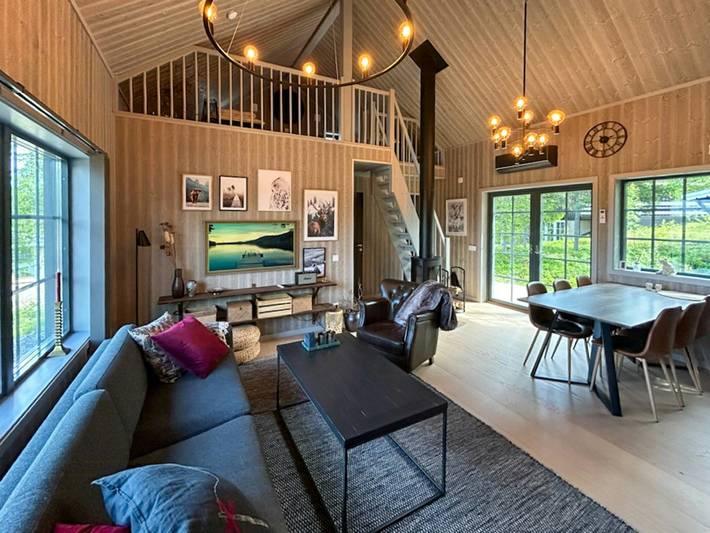 Ferienhaus für 6 Personen, mit Terrasse und Sauna, mit Haustier