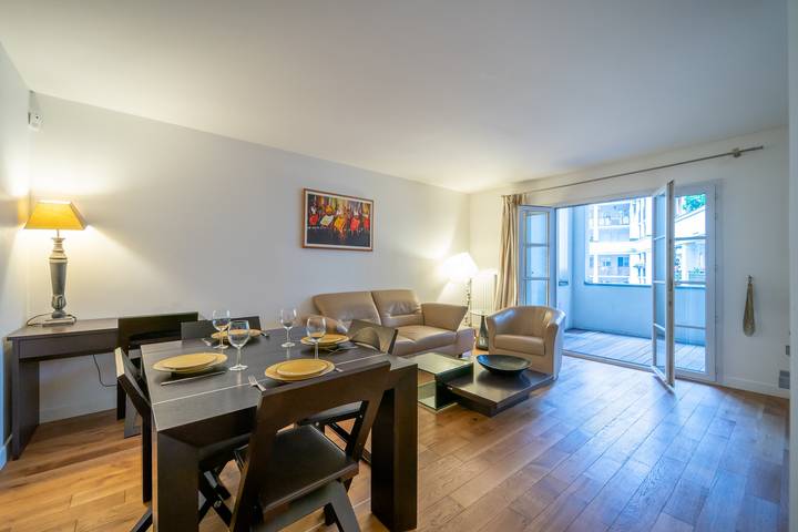 Appartement de vacances pour 4 personnes, avec Balcon et Terrasse