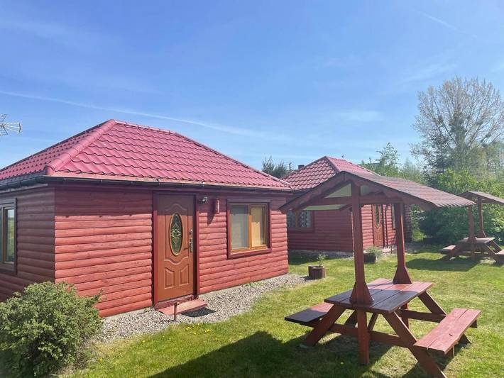Apartament wakacyjny dla 4 osób, z Taras i Jacuzzi oraz Ogród i Sauna w Goniądz