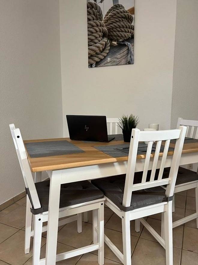 Ganze Ferienwohnung, Möblierte Wohnung mit ruhiger Terrasse in bester Lage - für Feriengäste und beruflich Reisende - Aw12A-I in Ottersberg, Landkreis Verden