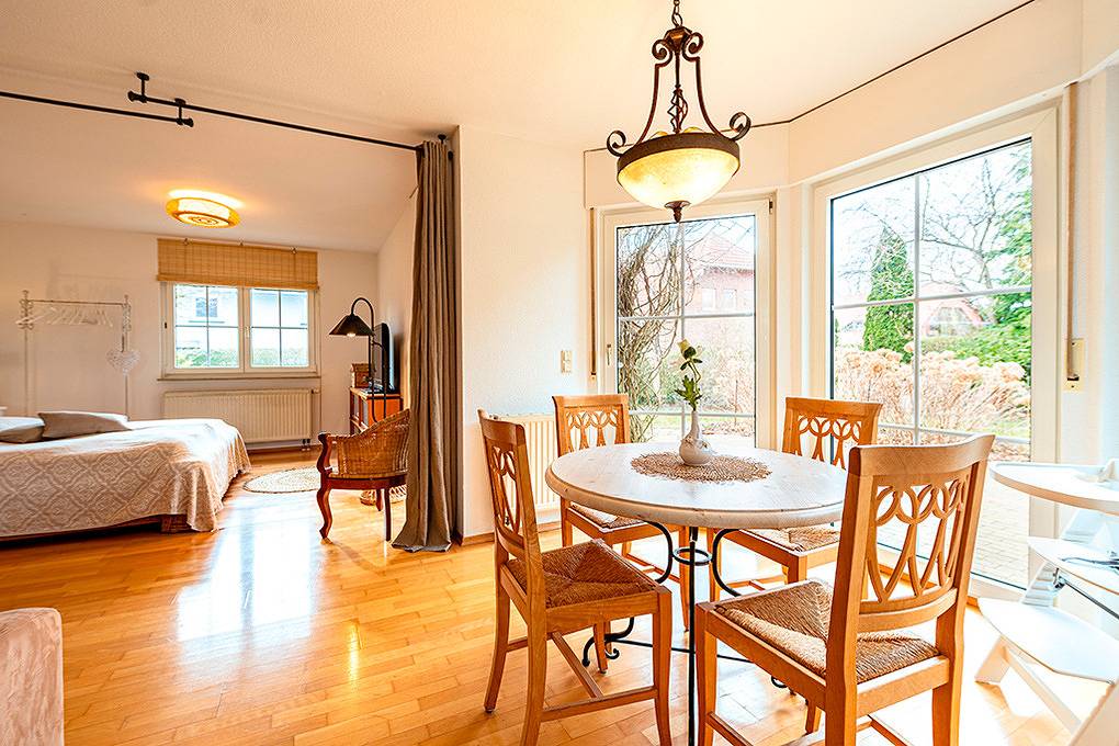 Ganze Ferienwohnung, D 120.014 - Haus Marina, Fewo Eg in Ostseebad Glowe, Glowe