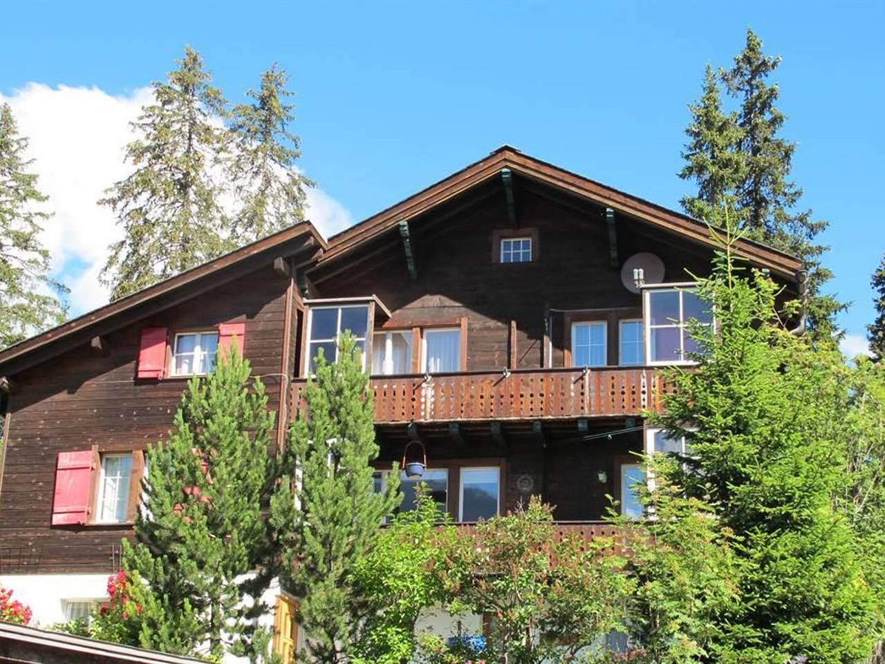 Ganze Ferienwohnung, Chalet Waldesruh (2 Zwhg.) - 4-Bettwohnung in Arosa, Plessur Alpen