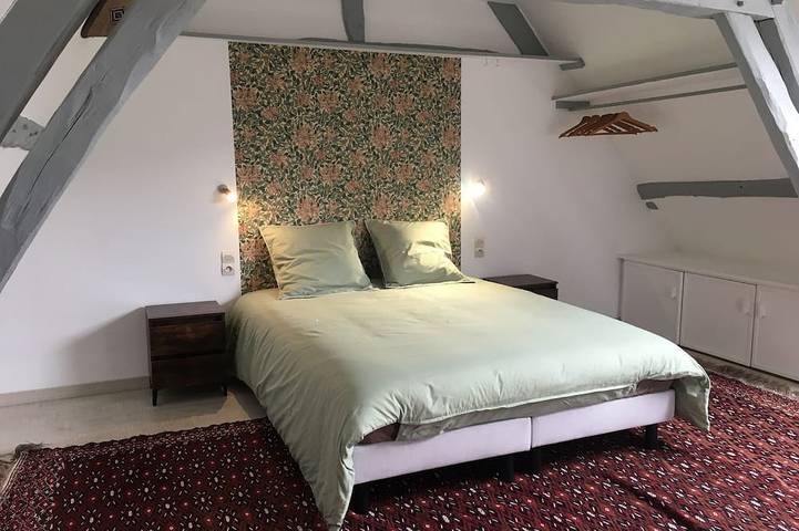 Gîte pour 2 personnes, avec terrasse et jardin, animaux acceptés à Maisnières