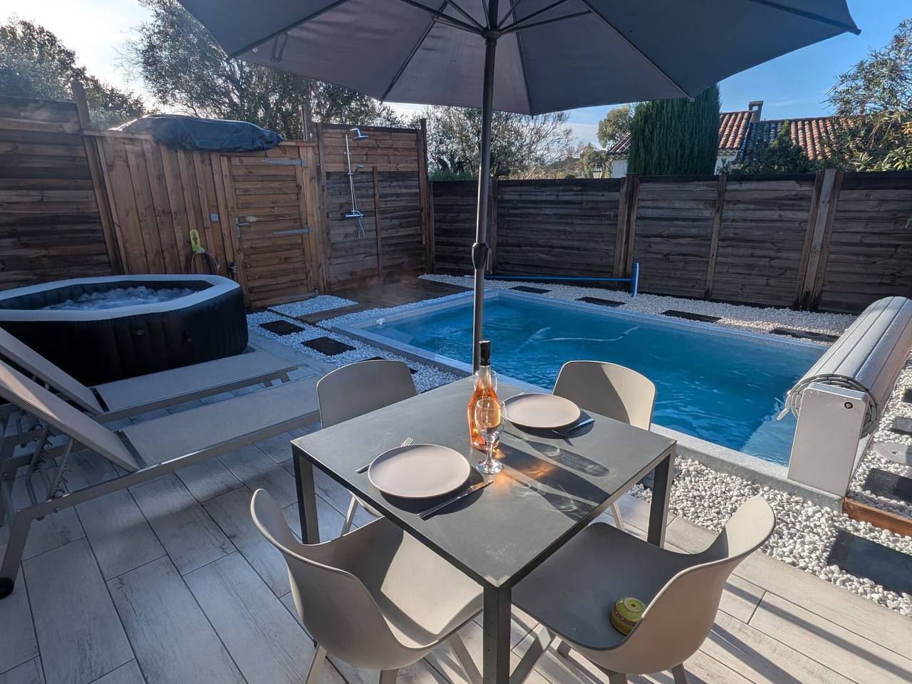 Ganze Wohnung, Ferienhäuser Domaine de la chapelle Le Chianti in Roquefort-les-Pins, Cannes und Umgebung