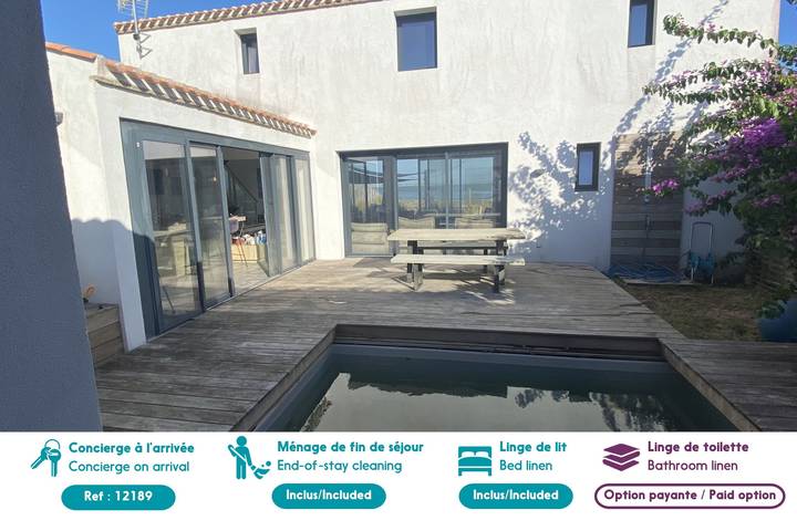 Location de vacances pour 8 personnes, avec jardin à La Guérinière - 2