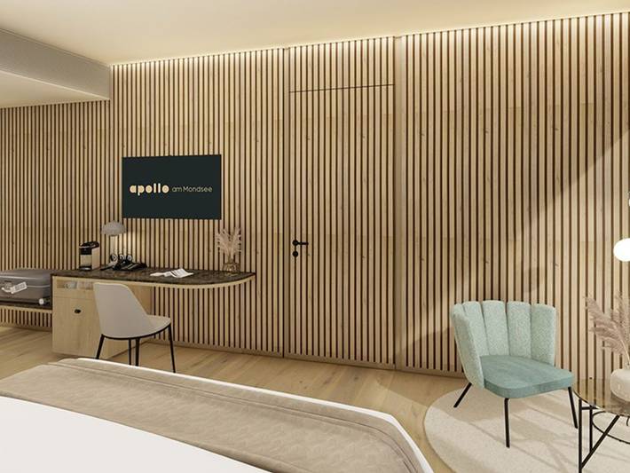 Hotel für 2 Personen, mit Terrasse und Garten sowie Seeblick in Mondsee (Stadt) - 3