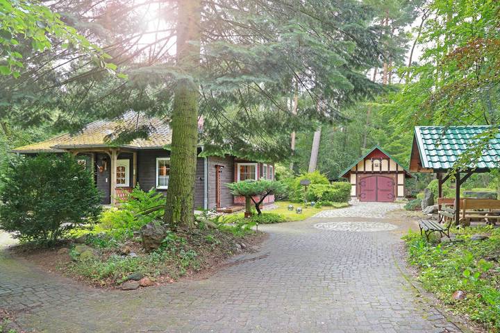 Ferienhaus für 6 Personen, mit Terrasse und Garten sowie Sauna, mit Haustier in Groß Pankow (Prignitz)