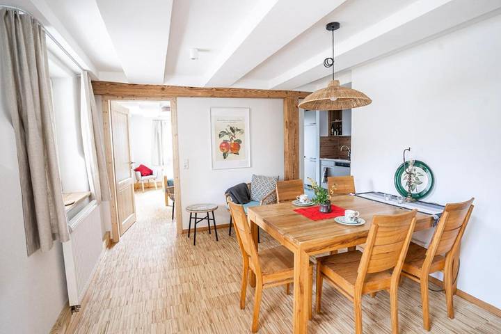 Ferienwohnung für 3 Personen, mit Terrasse und Garten in Spiegelberg